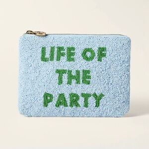 NWT. KATE SPADE X TARGET Life Of The Party Beaded Clutch